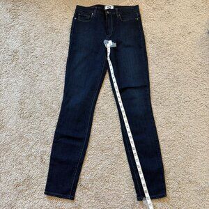 Paige Hoxton Ultra Skinny Jeans Women's Blue Size 28 Classic Comfort 5-Pocket
